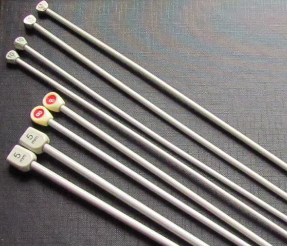 Some knitting needles