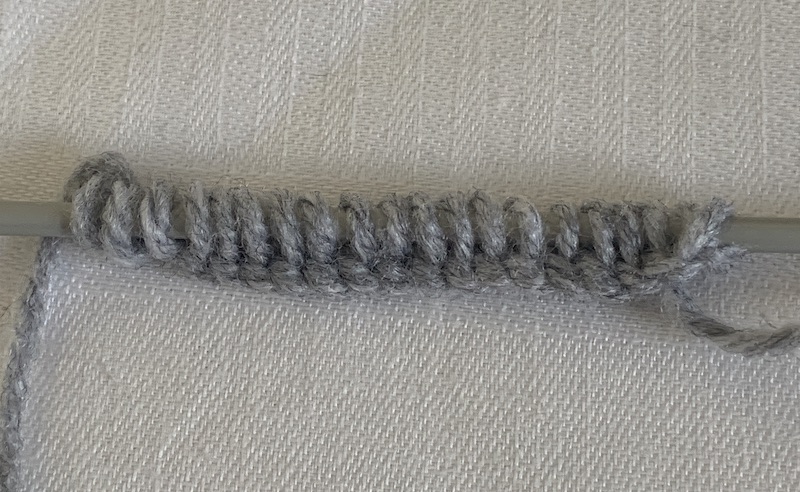 cast on row for rib stitch