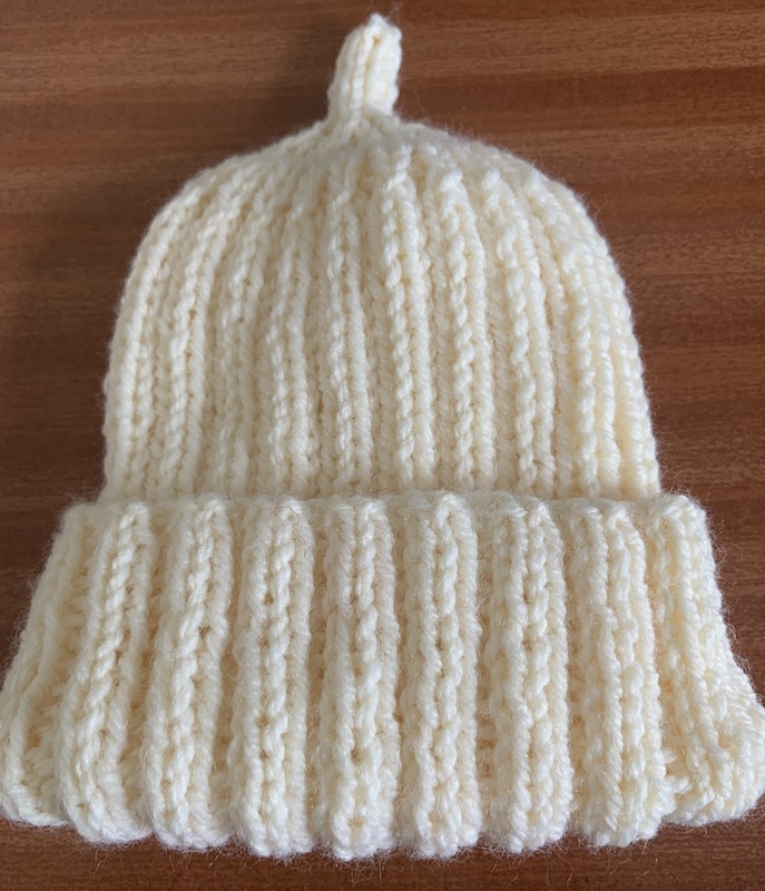 Double rib hat