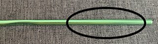 end of crochet hook