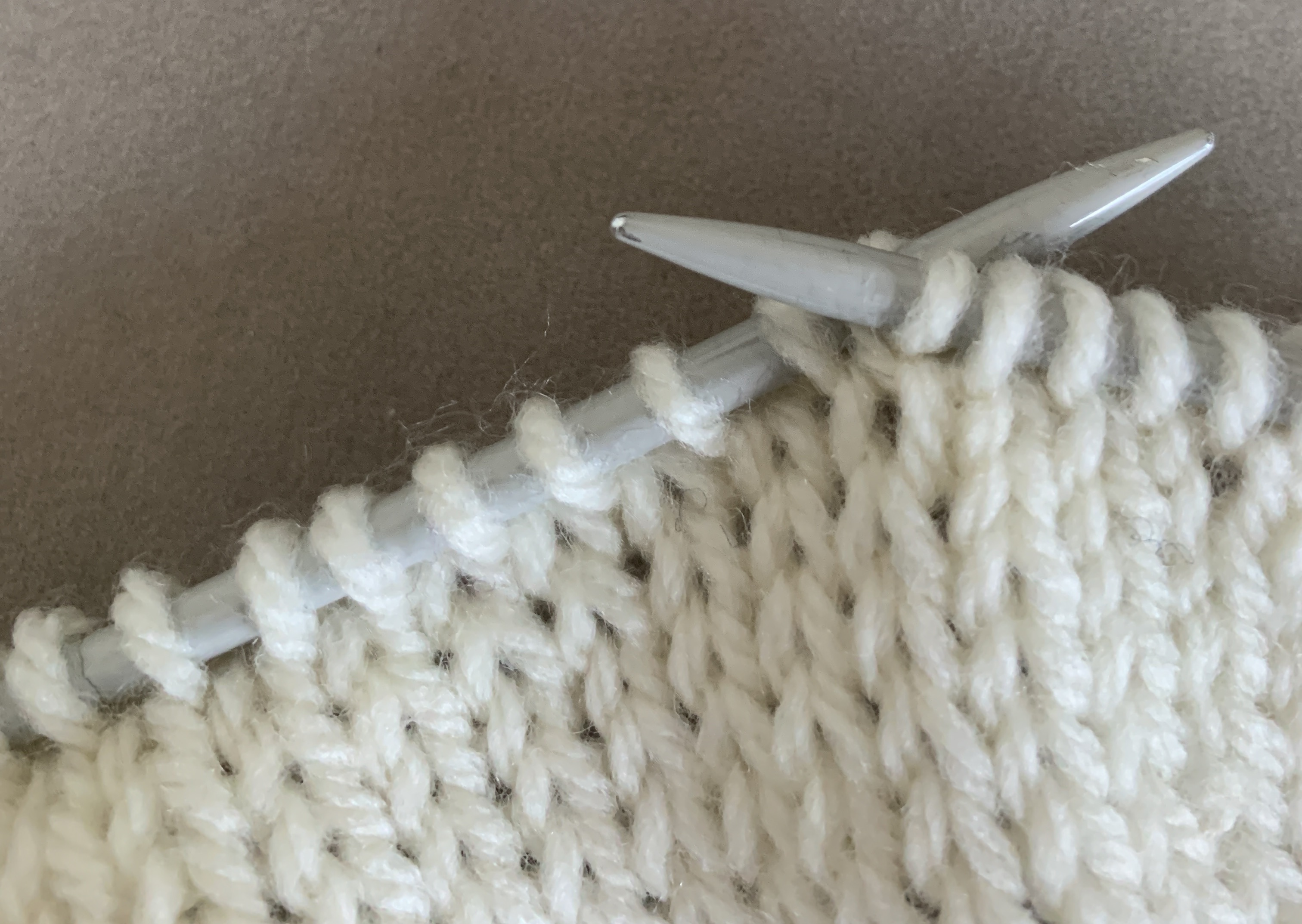 finish loop knitting
