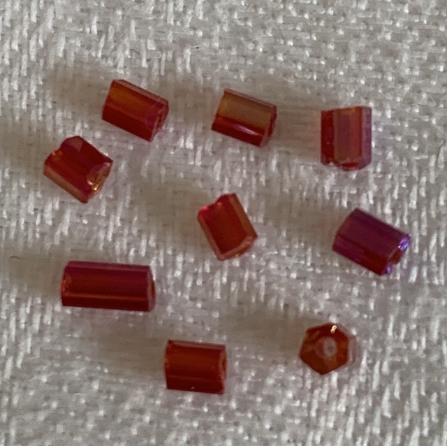 red pipe beads